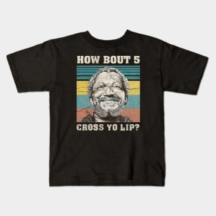 VINTAGE CROSS YO LIP Kids T-Shirt